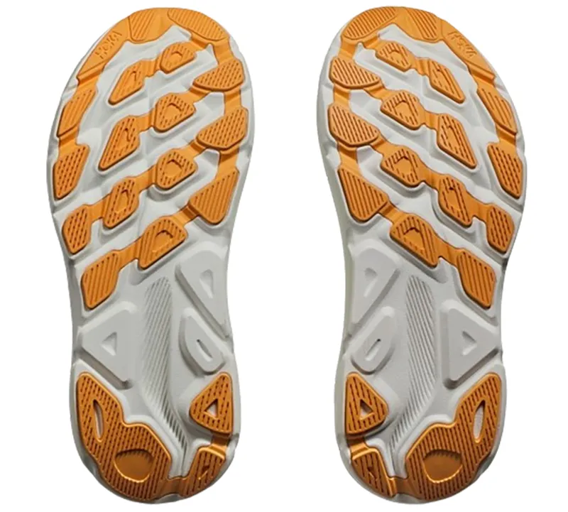 Hoka One One Women's Clifton 9 Running Shoes Wide Running Shoes Citrus Glow/Sunlit Ocean-7